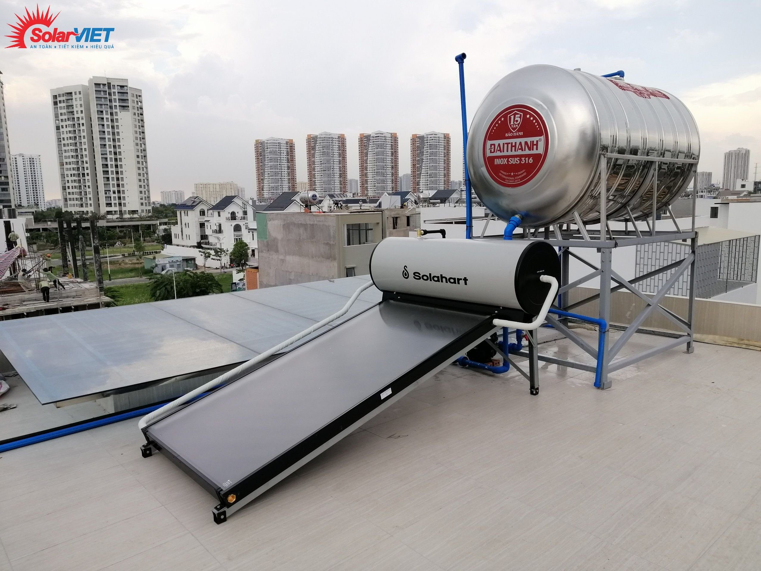 Solahart 150L Sunheat – sản phẩm Solahart với thương hiệu toàn cầu hơn 68 năm hoạt động.