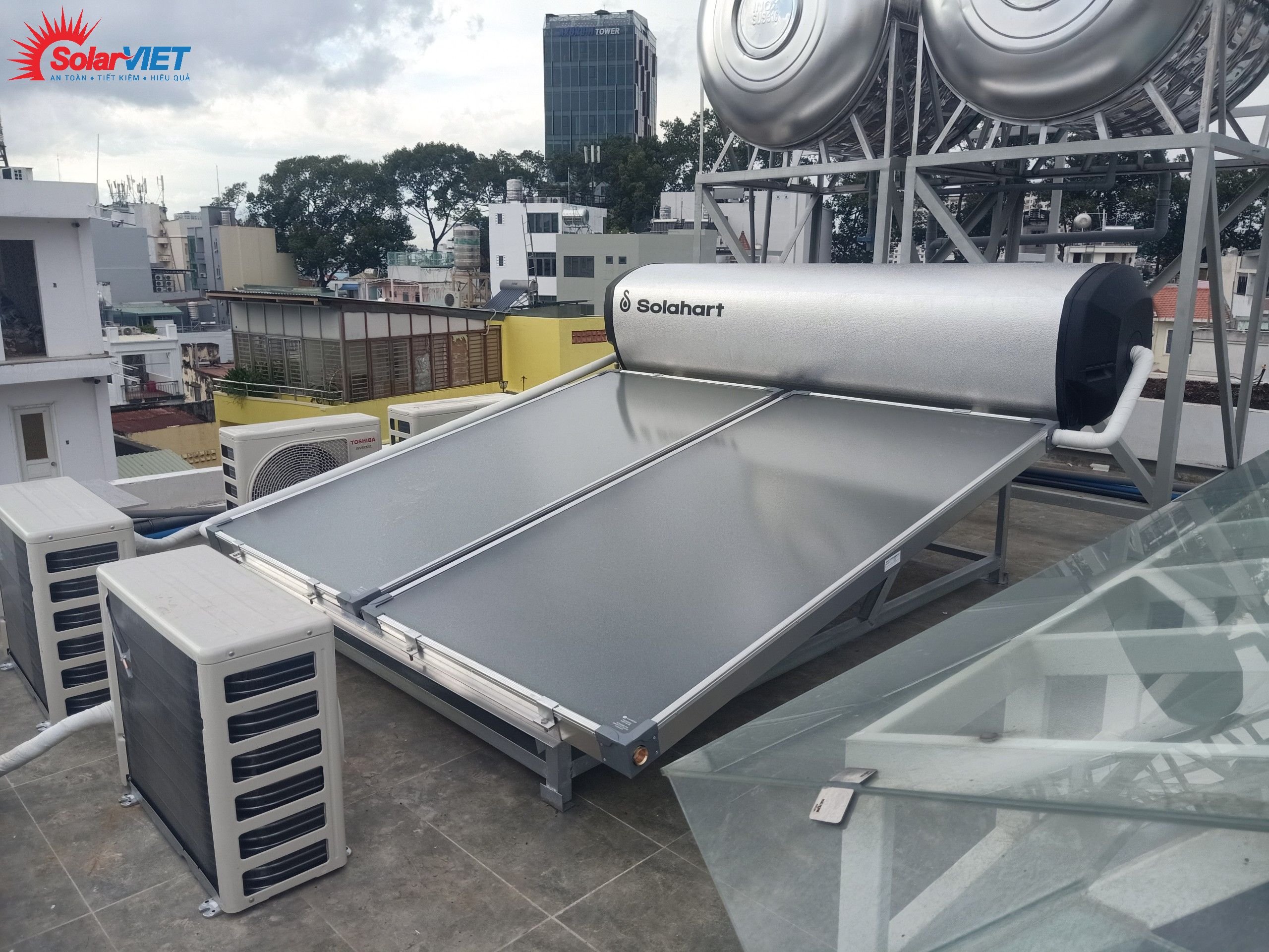 Máy nước nóng Solahart – Sản phẩm năng lượng tái tạo đẳng cấp từ Úc.